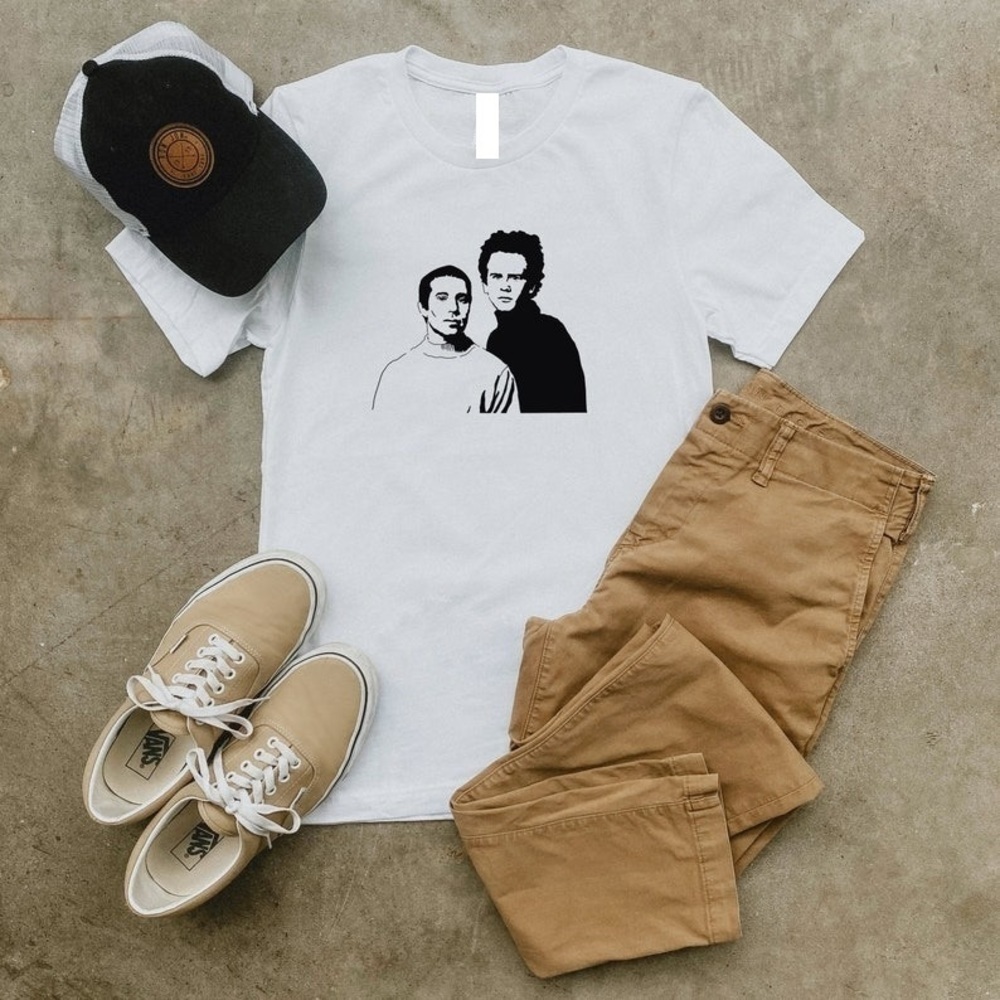 Simon And Garfunkel Folk Rock Legends Music Fan T-Shirt
